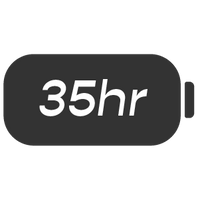 Up to 35hrs of Battery Life