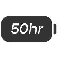 Up to 50hrs of Battery Life