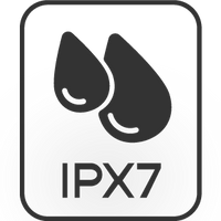 IPX7 Water & Sweat Resistant